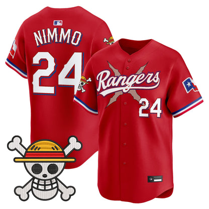 Men's Texas Rangers x One Piece Vapor Premier Limited Jersey - Stitched