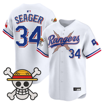 Men's Texas Rangers x One Piece Vapor Premier Limited Jersey - Stitched