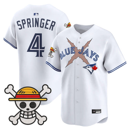 Men's Blue Jays x One Piece Vapor Premier Limited Jersey - Stitched