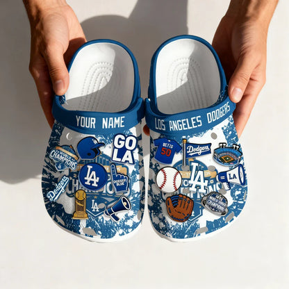LAD World Series Champions Clogs - Charms Gift Set