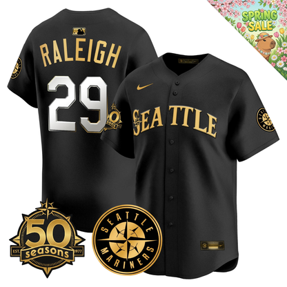 SEA 2026 Vapor Limited Gold Jersey - 50th Anniversary Patch - All Stitched