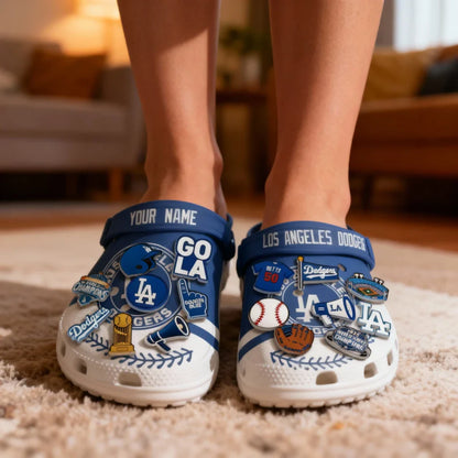 LAD World Series Champions Clogs - Charms Gift Set
