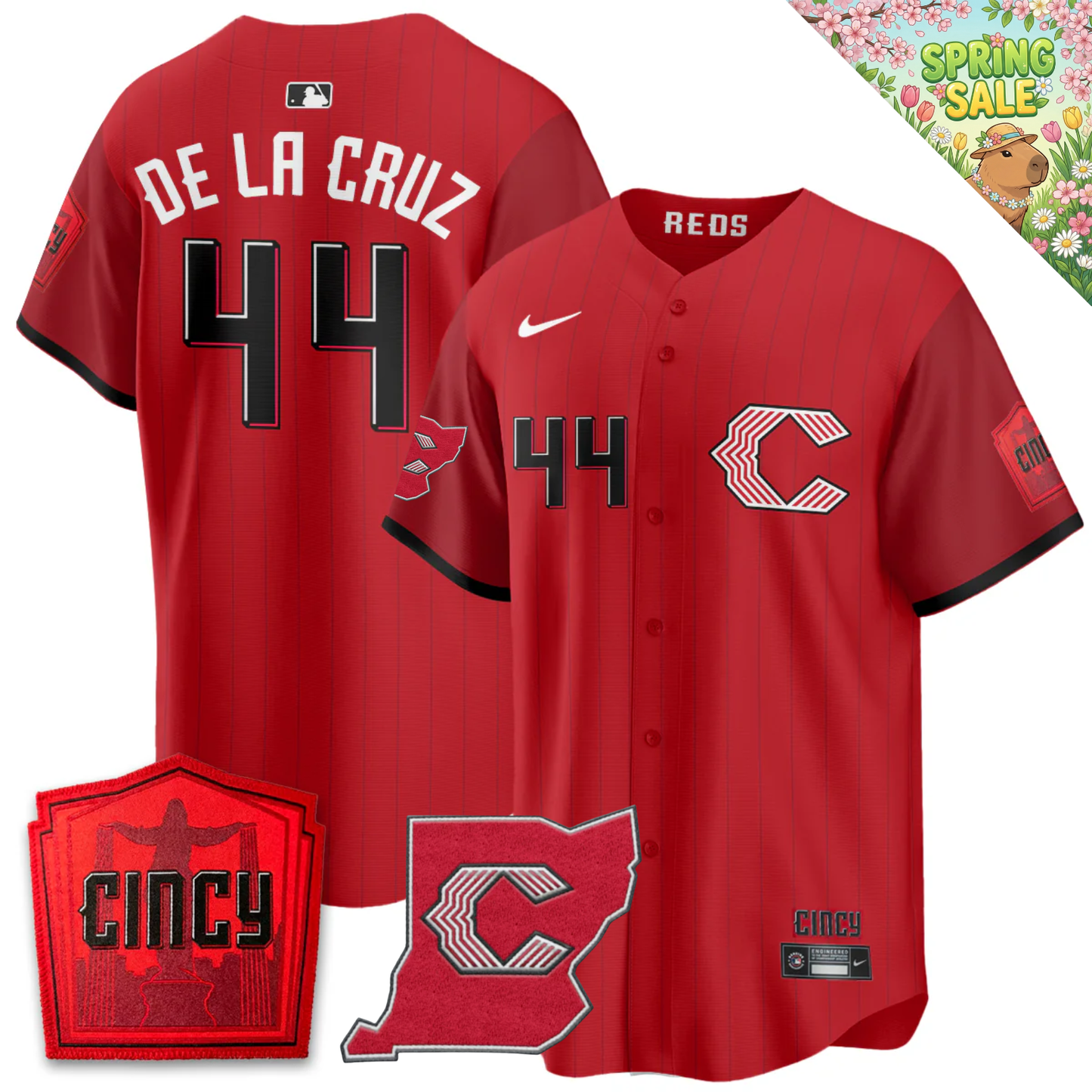 CIN 2026 City Connect Limited Premier Vapor Jersey V4 - All Stitched