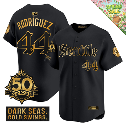 SEA 2026 Vapor Limited Gold Jersey - 50th Anniversary Patch - All Stitched