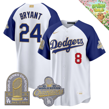 LAD "Gold Collection" Premier Limited Jersey - 9X World Series Champions - All Stitched
