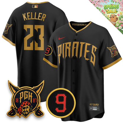 PIT 2026 Limited City Connect Jersey - Bill Mazeroski & EST 1887 Patch - All Stitched