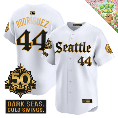 SEA 2026 Vapor Limited Gold Jersey - 50th Anniversary Patch - All Stitched