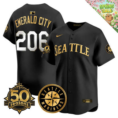 SEA 2026 Vapor Limited Gold Jersey - 50th Anniversary Patch - All Stitched