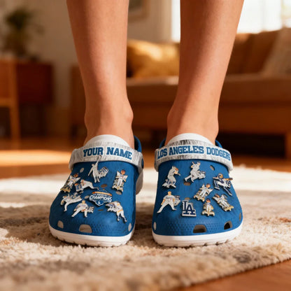 LAD World Series Champions Clogs - Charms Gift Set