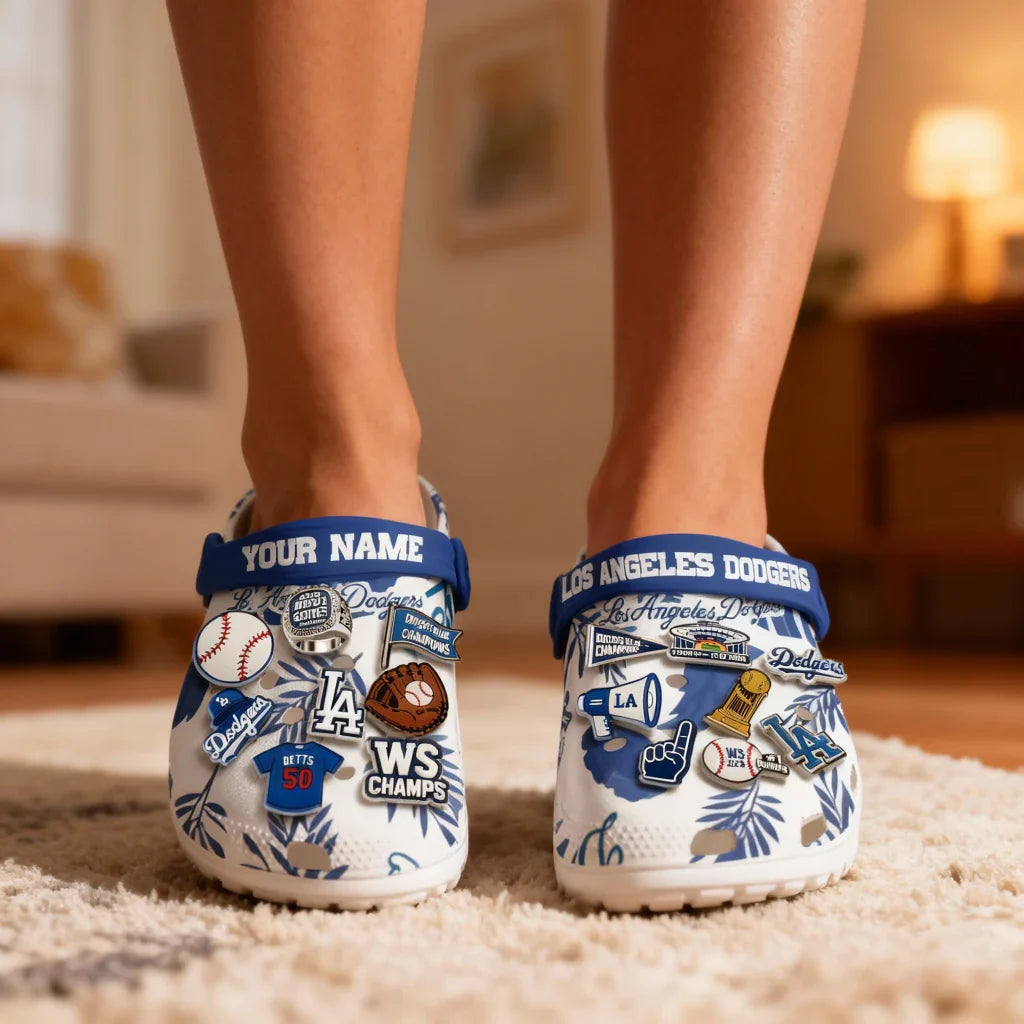 LAD World Series Champions Clogs - Charms Gift Set