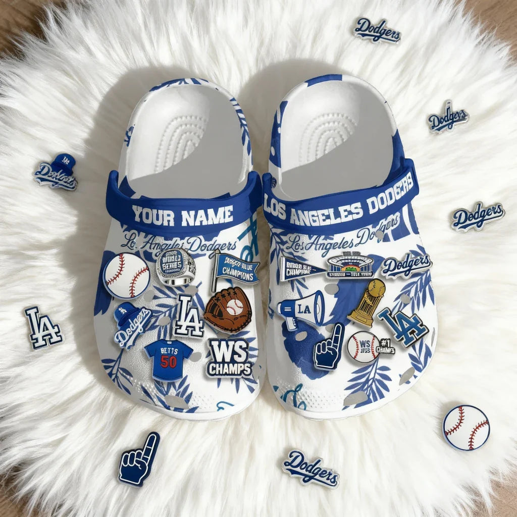 LAD World Series Champions Clogs - Charms Gift Set