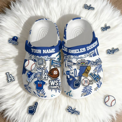 LAD World Series Champions Clogs - Charms Gift Set