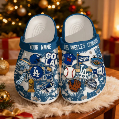 LAD World Series Champions Clogs - Charms Gift Set