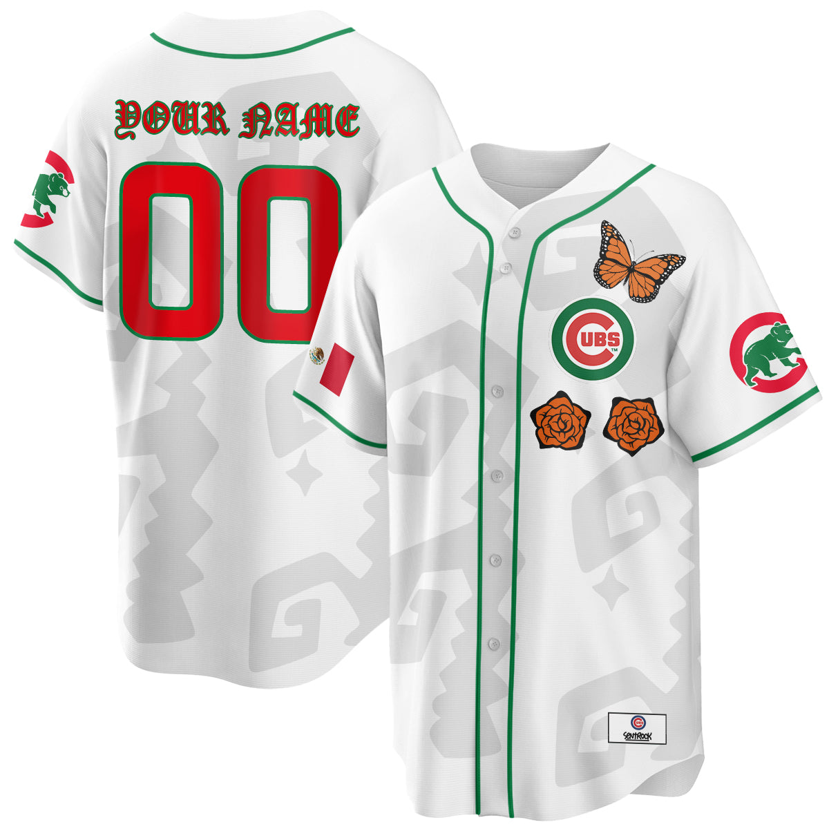 CHC "Xicago" Mexican Heritage Custom Jersey - All Stitched