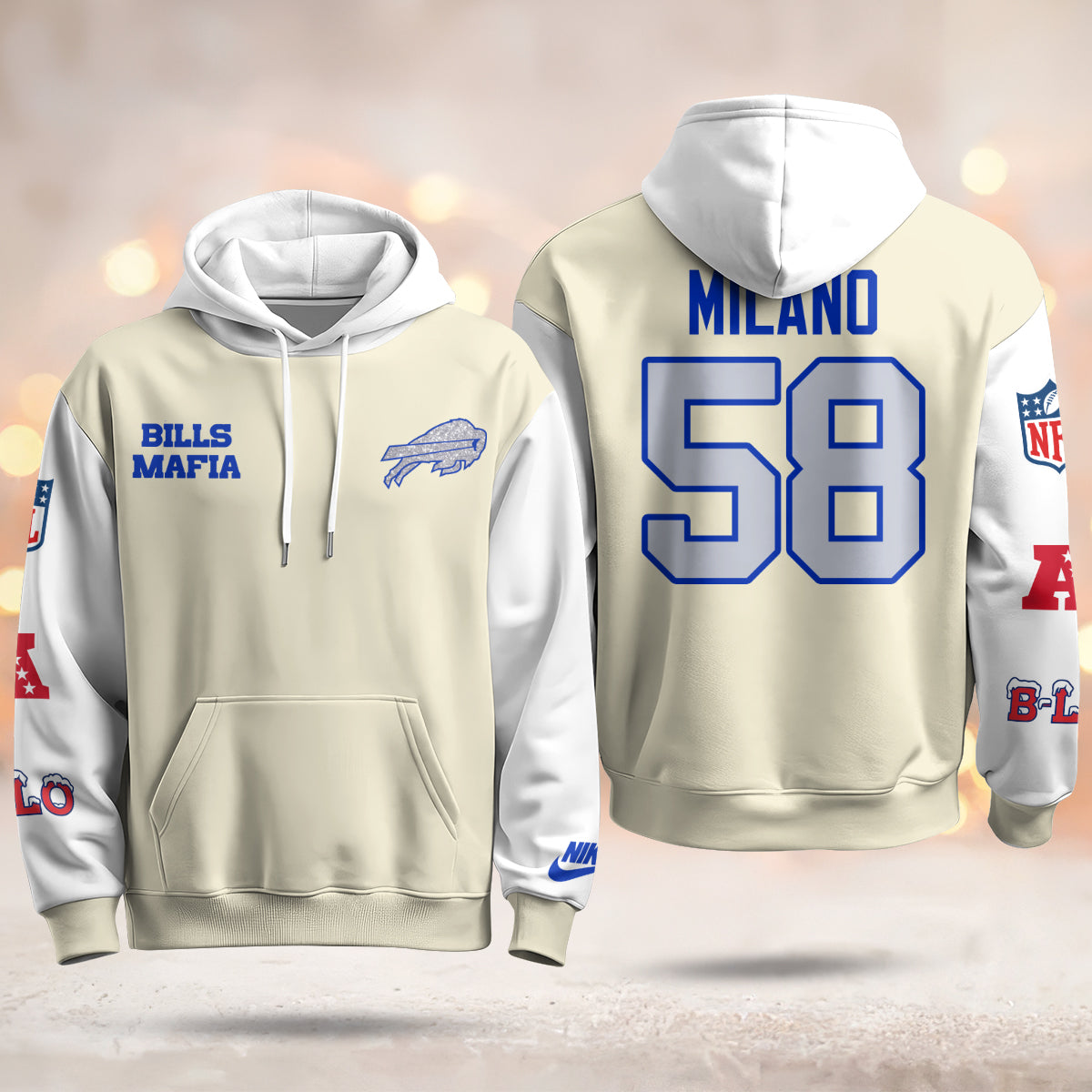 BUF 2025 Rivalries Hoodie - Printed