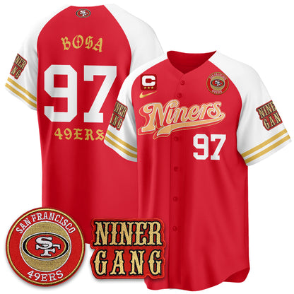 SF Born x Raised Baseball Jersey - All Stitched