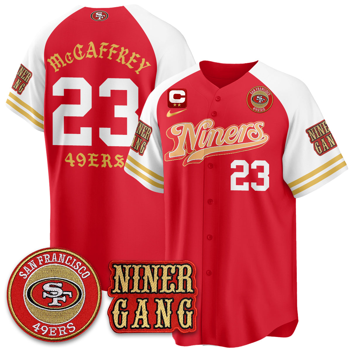 SF Born x Raised Baseball Jersey - All Stitched