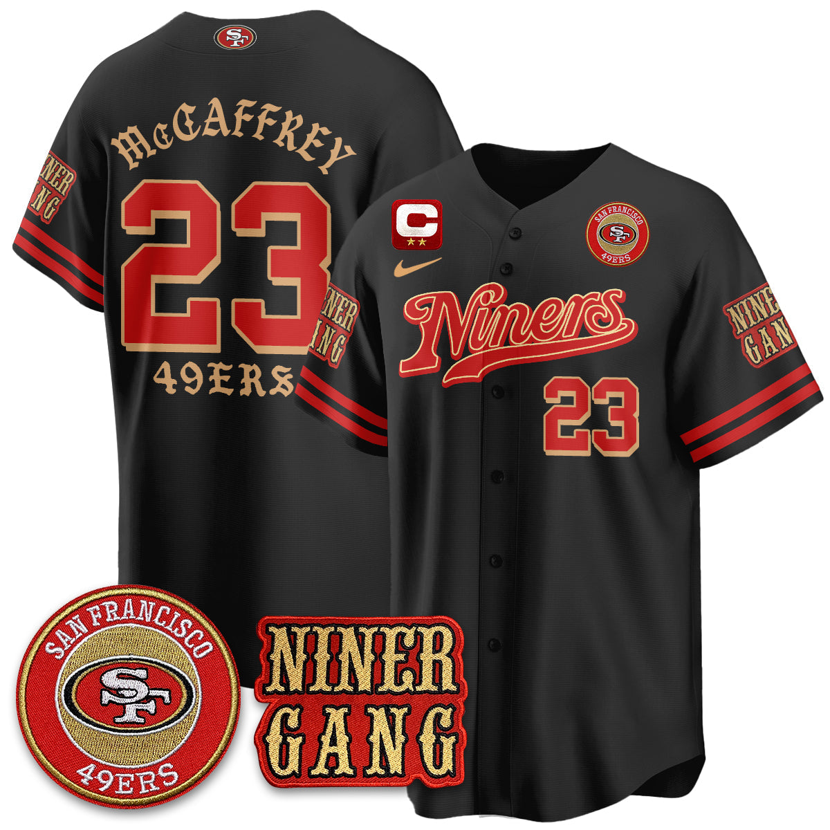 SF Born x Raised Baseball Jersey - All Stitched