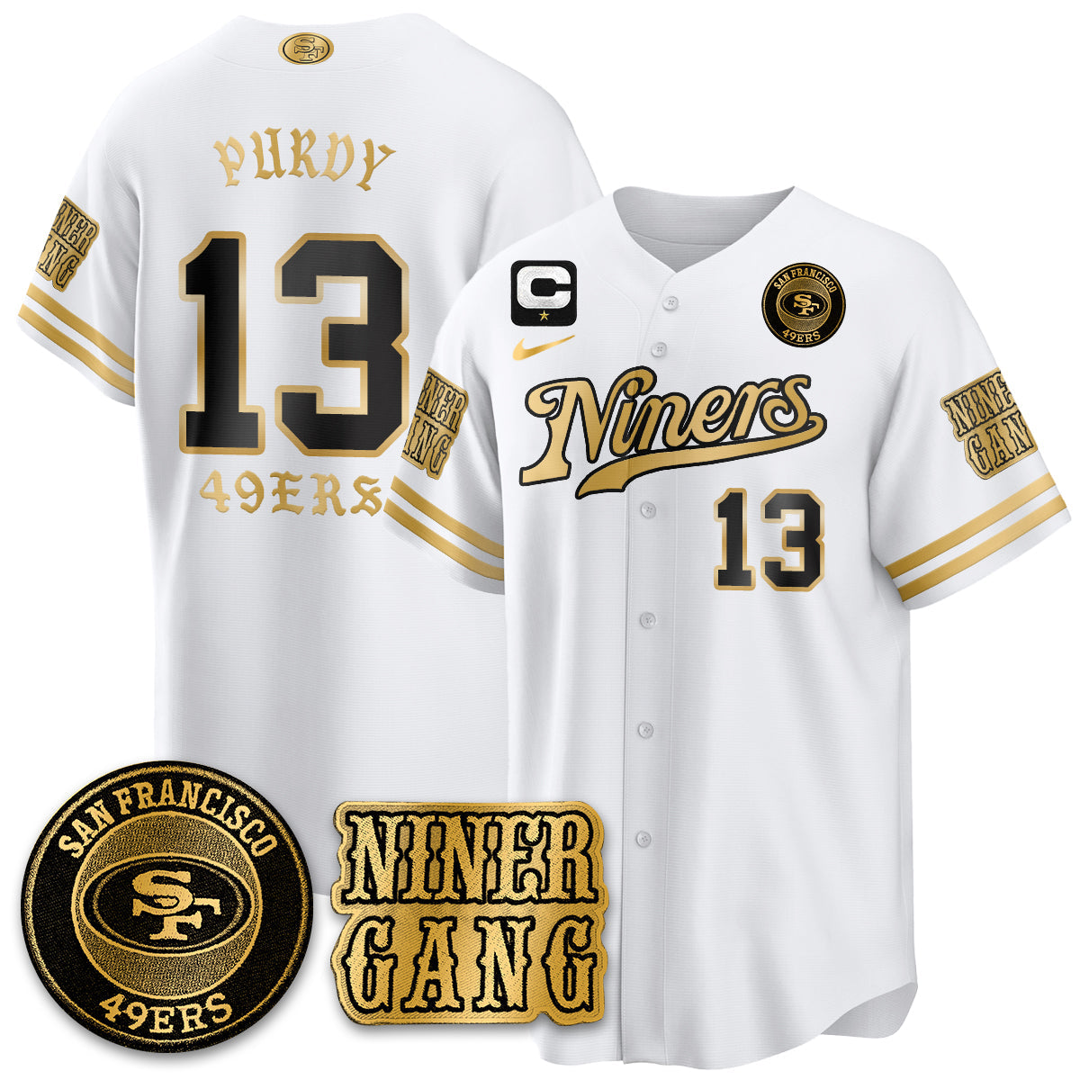 SF Born x Raised Baseball Jersey - All Stitched