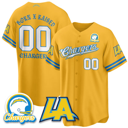 LVG Born x Raised Baseball Jersey - All Stitched