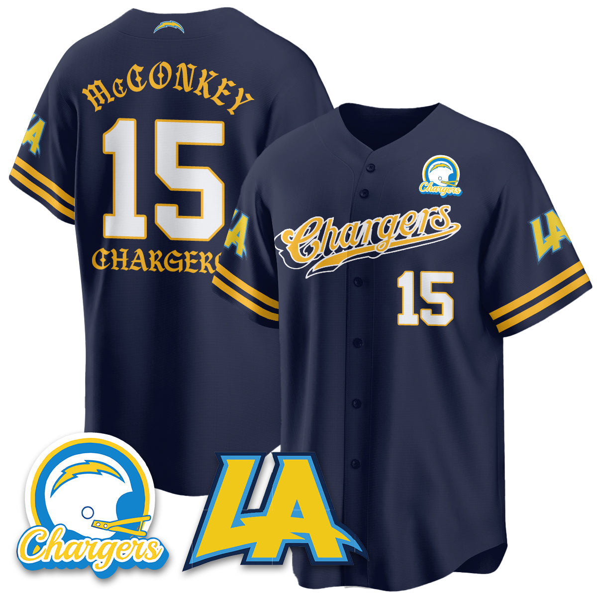 LVG Born x Raised Baseball Jersey - All Stitched