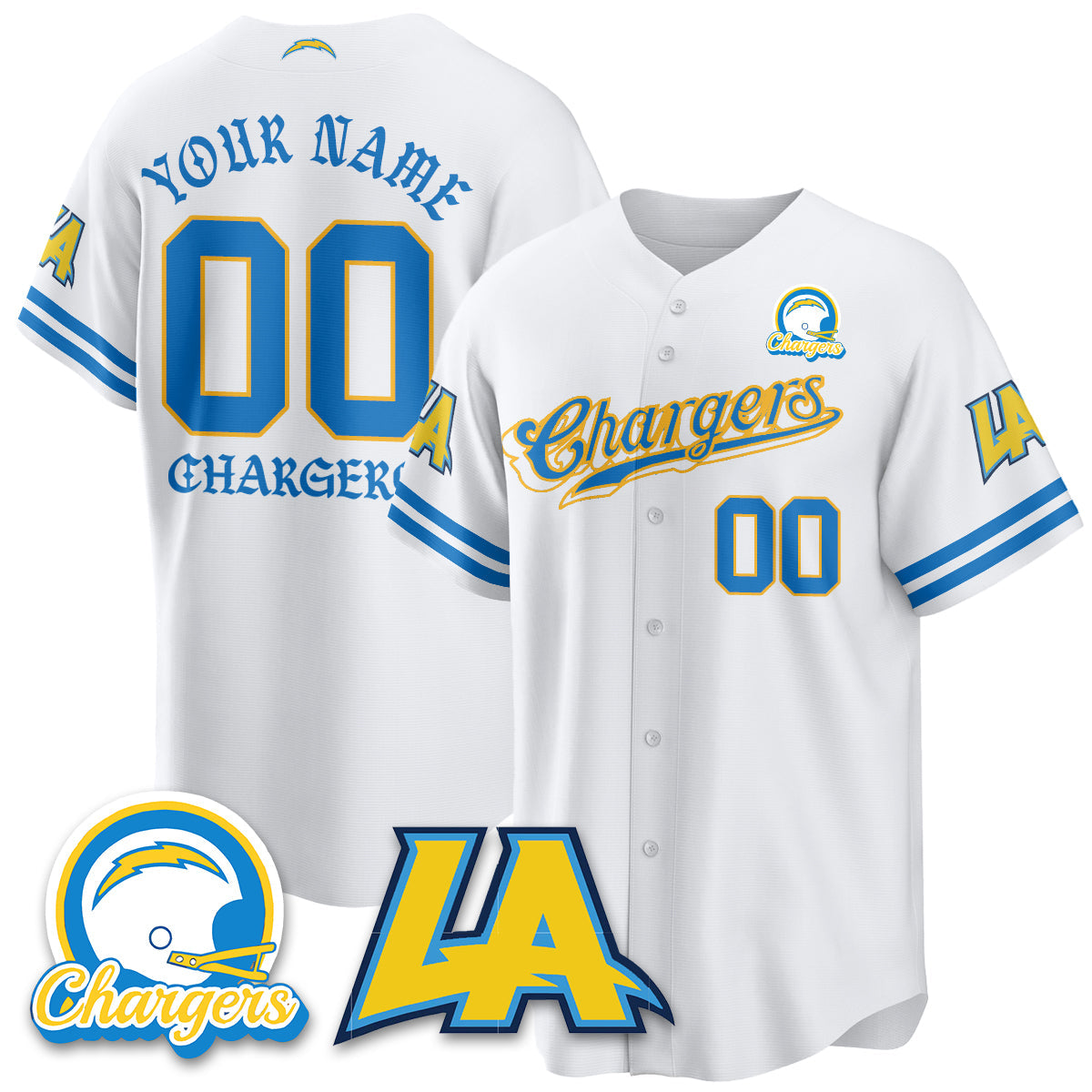 LVG Born x Raised Baseball Jersey - All Stitched