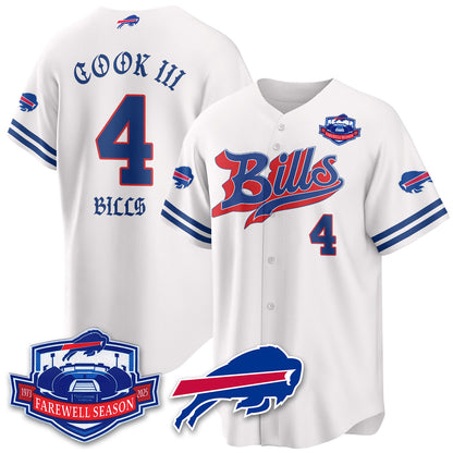 BUF Born x Raised Baseball Jersey - All Stitched