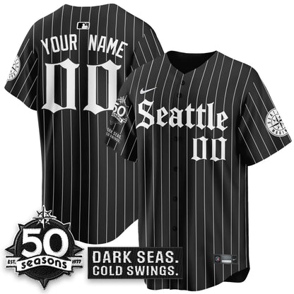 SEA 'Gothic Edition' Vapor Premier Limited Jersey - 50th Anniversary - All Stitched