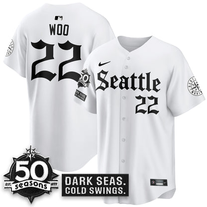 SEA 'Gothic Edition' Vapor Premier Limited Jersey - 50th Anniversary - All Stitched