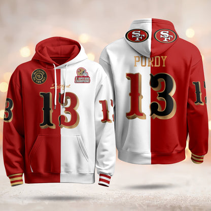 SF Rivalries 5x Champions & Faithful To The Bay Vapor Limited Hoodie - Stitched