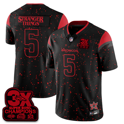 DEN 'Stranger Things Edition' Vapor Limited Jersey - All Stitched