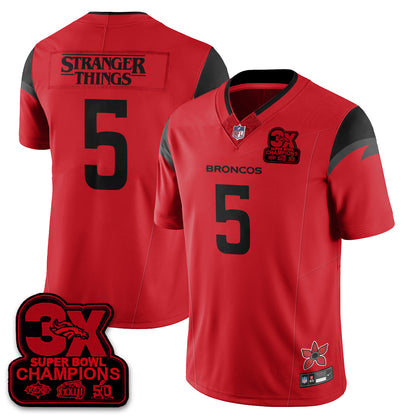DEN 'Stranger Things Edition' Vapor Limited Jersey - All Stitched