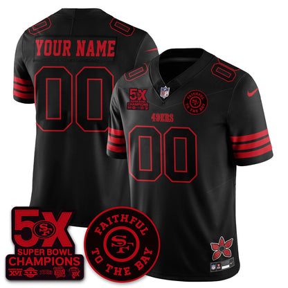 SF 'Stranger Things Edition' Vapor Limited Custom Jersey - All Stitched