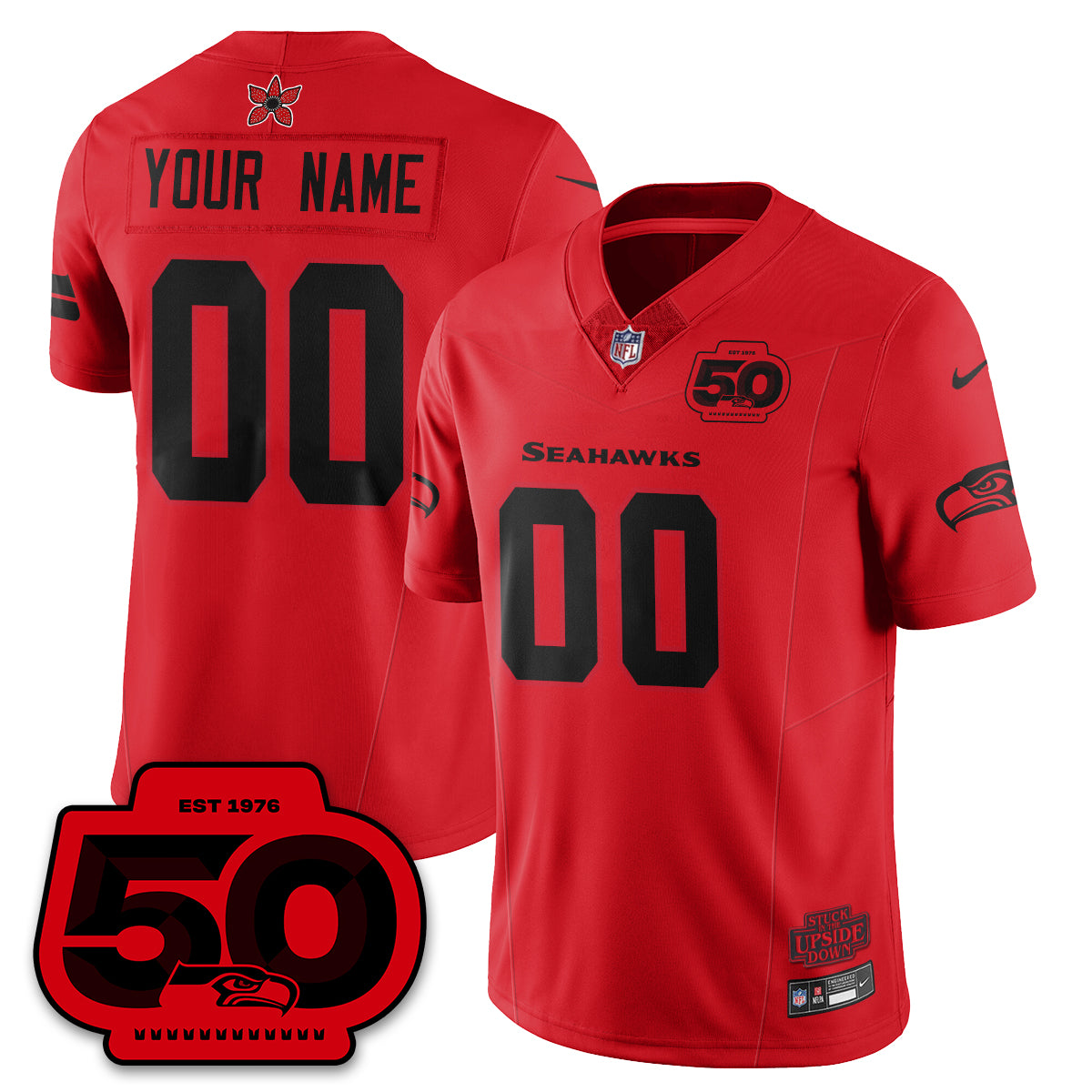 CustomSEA 'Stranger Things Edition' Vapor Limited Jersey - All Stitched