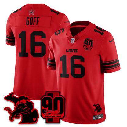 DET 'Stranger Things Edition' Vapor Limited Jersey - All Stitched