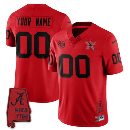 Custom BAMA 'Stranger Things Edition' Vapor Limited Jersey - All Stitched (Copy)