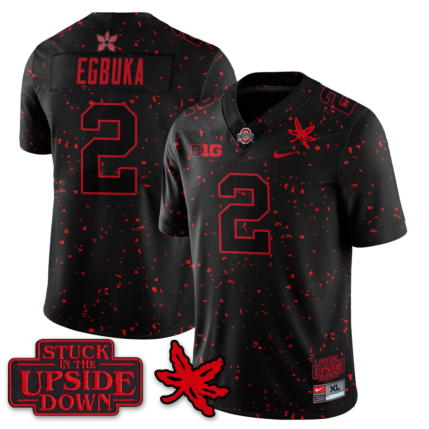 OSU 'Stranger Things Edition' Vapor Limited Jersey - All Stitched