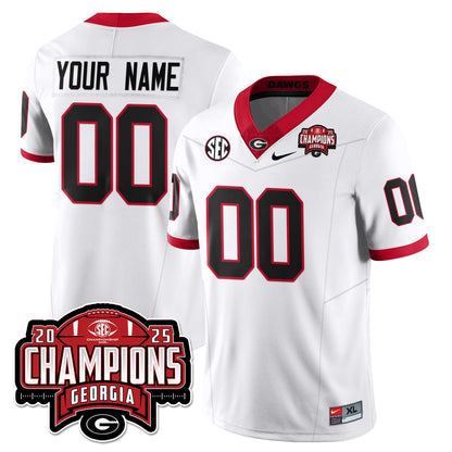 Custom UGA Vapor Limited Jersey - SEC Football Champions - All Stitched