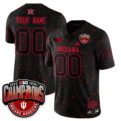 Indiana Hoosiers Stranger Things Vapor Limited Football Custom Jersey - Big 10 Champions - All Stitched
