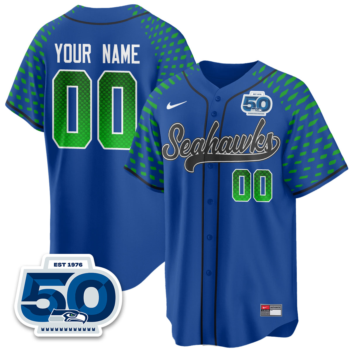 CustomSEA 2025 Rivalries Vapor Limited Baseball Jersey - All Stitched