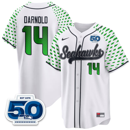 Seattle Seahawks 2025 Rivalries Vapor Limited Baseball Jersey - All Stitched