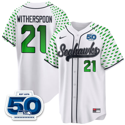 Seattle Seahawks 2025 Rivalries Vapor Limited Baseball Jersey - All Stitched