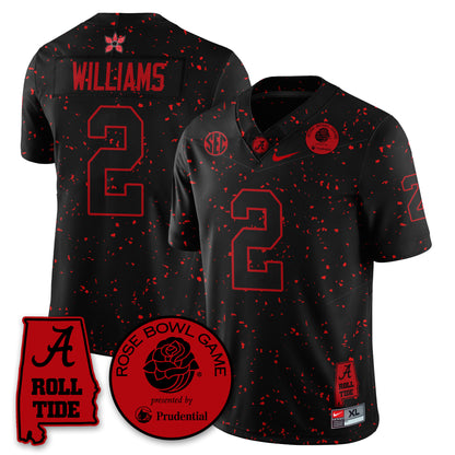 BAMA Stranger Things Rose Bowl Vapor Limited Football Jersey - All Stitched