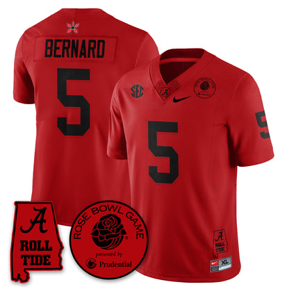 BAMA Stranger Things Rose Bowl Vapor Limited Football Jersey - All Stitched