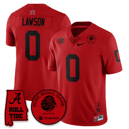 BAMA Stranger Things Rose Bowl Vapor Limited Football Jersey - All Stitched