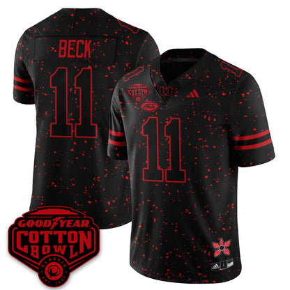 MIA "Stranger Things" Vapor Limited Football Jersey - All Stitched