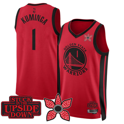 GSW 'Stranger Things Edition' Swingman Jersey - All Stitched