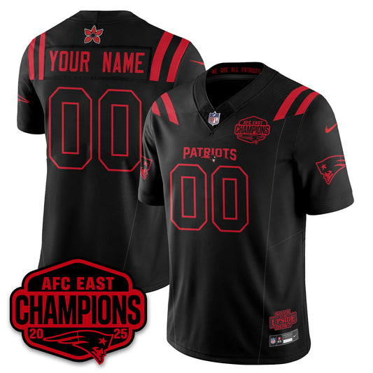 Custom NE 'Stranger Things' AFC East Division Champions Vapor Limited Jersey - All Stitched (Copy)