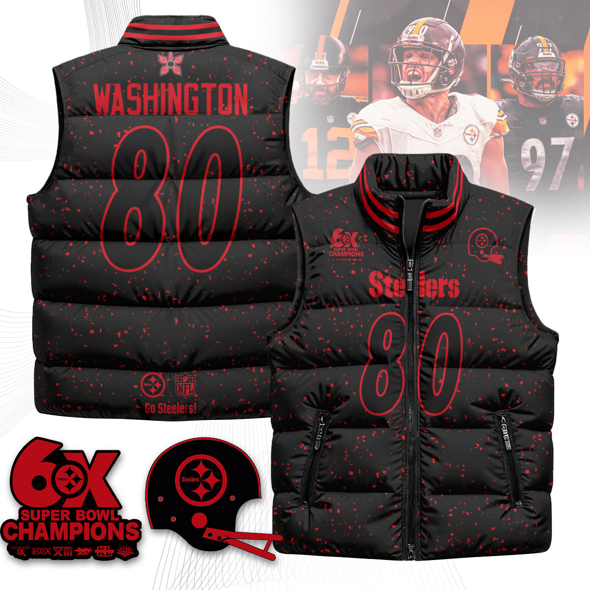 PIT 'Stranger Things Edition' Unisex Puffer Vest