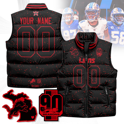 Custom DET 'Stranger Things Edition' Unisex Puffer Vest